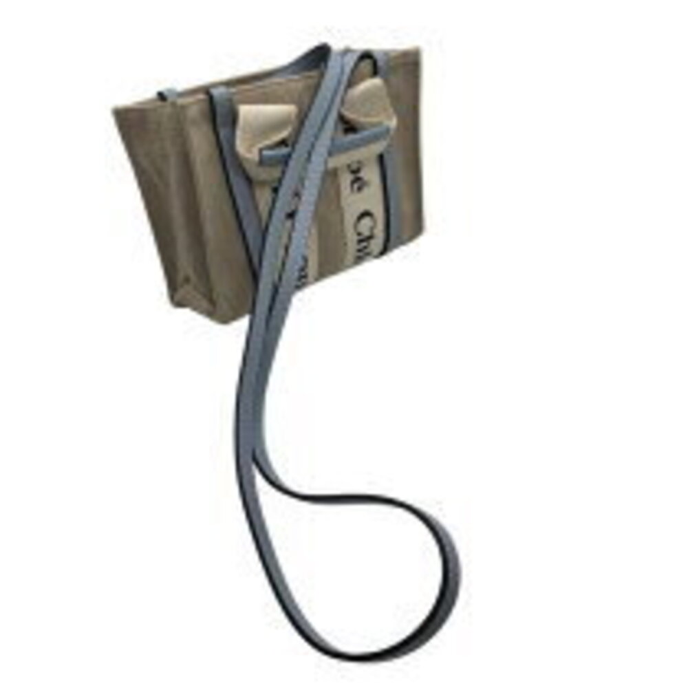 Chloe Shoulder Woody Tote Bag